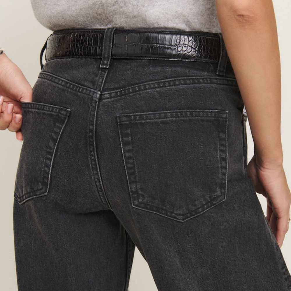 Reformation High Rise Slouchy Wide Leg Jeans - Picture 4 of 10